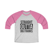 Load image into Gallery viewer, Straight Outta Big Franks Baseball Tee - Adventist Apparel