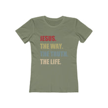 Load image into Gallery viewer, The Way The Truth The Life Women's Tee - Adventist Apparel