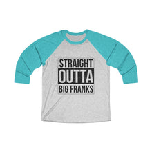 Load image into Gallery viewer, Straight Outta Big Franks Baseball Tee - Adventist Apparel