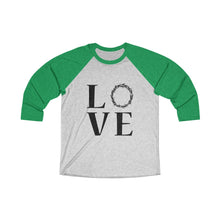 Load image into Gallery viewer, Love Crown Baseball Tee - Adventist Apparel