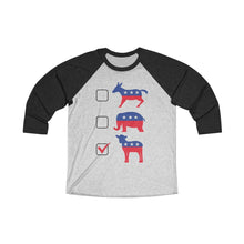 Load image into Gallery viewer, Vote Lamb Baseball Tee - Adventist Apparel
