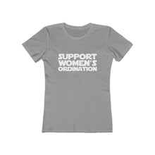 Load image into Gallery viewer, Support Women's Ordination Women's Tee - Adventist Apparel