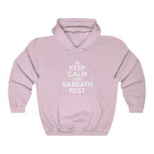 Load image into Gallery viewer, Keep Calm Sabbath Rest Hoodie - Adventist Apparel