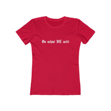 Load image into Gallery viewer, Do What HE Wilt Women's Tee - Adventist Apparel