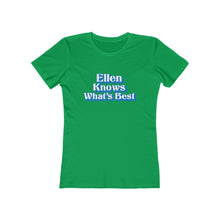 Load image into Gallery viewer, Ellen Knows What's Best Women's Tee - Adventist Apparel