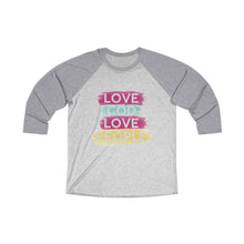 Load image into Gallery viewer, Love God Love People Baseball Tee - Adventist Apparel