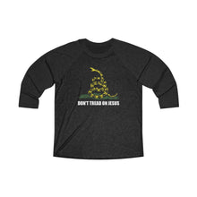 Load image into Gallery viewer, Don't Tread On Jesus Baseball Tee - Adventist Apparel