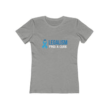 Load image into Gallery viewer, Legalism Find A Cure Women's Tee - Adventist Apparel