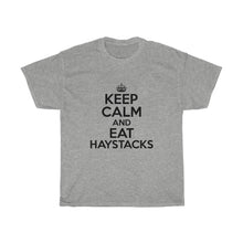 Load image into Gallery viewer, Keep Calm Eat Haystacks Unisex Tee - Adventist Apparel