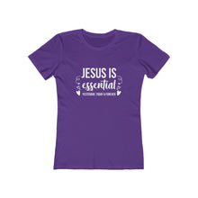 Load image into Gallery viewer, Jesus Is Essential Women's Tee - Adventist Apparel