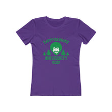 Load image into Gallery viewer, Happy Sabbath University Women's Tee - Adventist Apparel