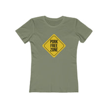 Load image into Gallery viewer, Pork Free Zone Women's Tee - Adventist Apparel