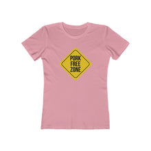 Load image into Gallery viewer, Pork Free Zone Women's Tee - Adventist Apparel