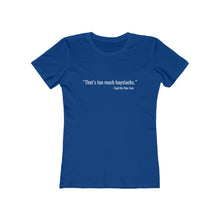 Load image into Gallery viewer, Too Much Haystacks Women's Tee - Adventist Apparel
