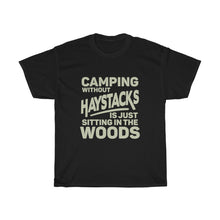 Load image into Gallery viewer, Camping Without Haystacks Unisex Tee - Adventist Apparel