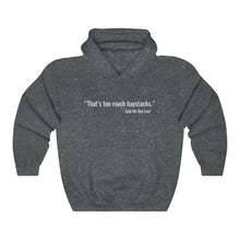 Load image into Gallery viewer, Too Much Haystacks Unisex Hoodie - Adventist Apparel
