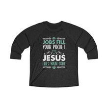 Load image into Gallery viewer, Jesus Fills Your Soul Baseball Tee - Adventist Apparel