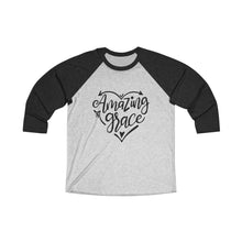 Load image into Gallery viewer, Amazing Grace Baseball Tee - Adventist Apparel