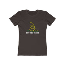 Load image into Gallery viewer, Don't Tread On Jesus Women's Tee - Adventist Apparel