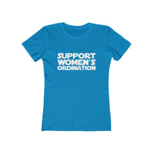 Load image into Gallery viewer, Support Women's Ordination Women's Tee - Adventist Apparel