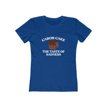Load image into Gallery viewer, Carob Cake Sadness Women's Tee - Adventist Apparel