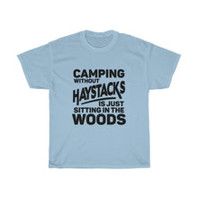 Load image into Gallery viewer, Camping Without Haystacks Unisex Tee - Adventist Apparel