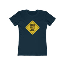 Load image into Gallery viewer, Pork Free Zone Women's Tee - Adventist Apparel