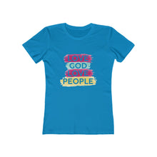 Load image into Gallery viewer, Love God Love People Women's Tee - Adventist Apparel