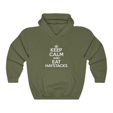 Load image into Gallery viewer, Keep Calm Eat Haystacks Hoodie - Adventist Apparel
