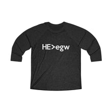 Load image into Gallery viewer, HE Is Greater Than EGW Baseball Tee - Adventist Apparel