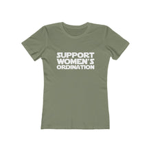 Load image into Gallery viewer, Support Women's Ordination Women's Tee - Adventist Apparel