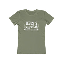 Load image into Gallery viewer, Jesus Is Essential Women's Tee - Adventist Apparel