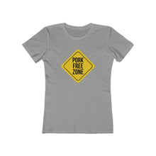 Load image into Gallery viewer, Pork Free Zone Women's Tee - Adventist Apparel