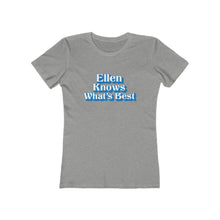 Load image into Gallery viewer, Ellen Knows What's Best Women's Tee - Adventist Apparel