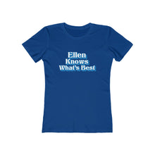 Load image into Gallery viewer, Ellen Knows What's Best Women's Tee - Adventist Apparel