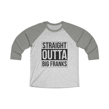 Load image into Gallery viewer, Straight Outta Big Franks Baseball Tee - Adventist Apparel