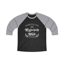 Load image into Gallery viewer, Fearfully And Wonderfully Made Baseball Tee - Adventist Apparel