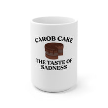 Load image into Gallery viewer, Carob Cake Sadness Mug - Adventist Apparel