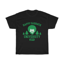 Load image into Gallery viewer, Happy Sabbath University Unisex Tee - Adventist Apparel