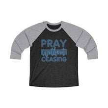 Load image into Gallery viewer, Pray Without Ceasing Baseball Tee - Adventist Apparel