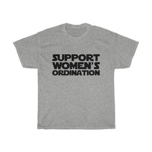 Load image into Gallery viewer, Support Women's Ordination Unisex Tee - Adventist Apparel