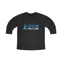 Load image into Gallery viewer, Legalism Find A Cure Baseball Tee - Adventist Apparel