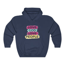 Load image into Gallery viewer, Love God Love People Hoodie - Adventist Apparel