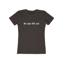 Load image into Gallery viewer, Do What HE Wilt Women's Tee - Adventist Apparel