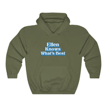 Load image into Gallery viewer, Ellen Knows What's Best Hoodie - Adventist Apparel