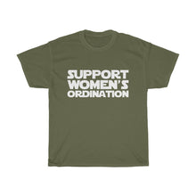 Load image into Gallery viewer, Support Women's Ordination Unisex Tee - Adventist Apparel
