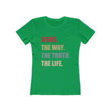 Load image into Gallery viewer, The Way The Truth The Life Women's Tee - Adventist Apparel