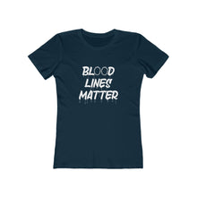 Load image into Gallery viewer, Blood Lines Matter Women's Tee - Adventist Apparel