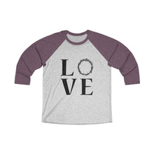 Load image into Gallery viewer, Love Crown Baseball Tee - Adventist Apparel