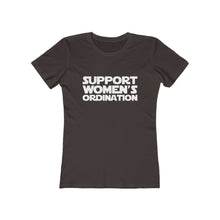 Load image into Gallery viewer, Support Women's Ordination Women's Tee - Adventist Apparel